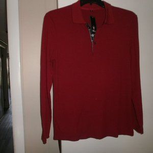 Womans top Maroon Small NEW